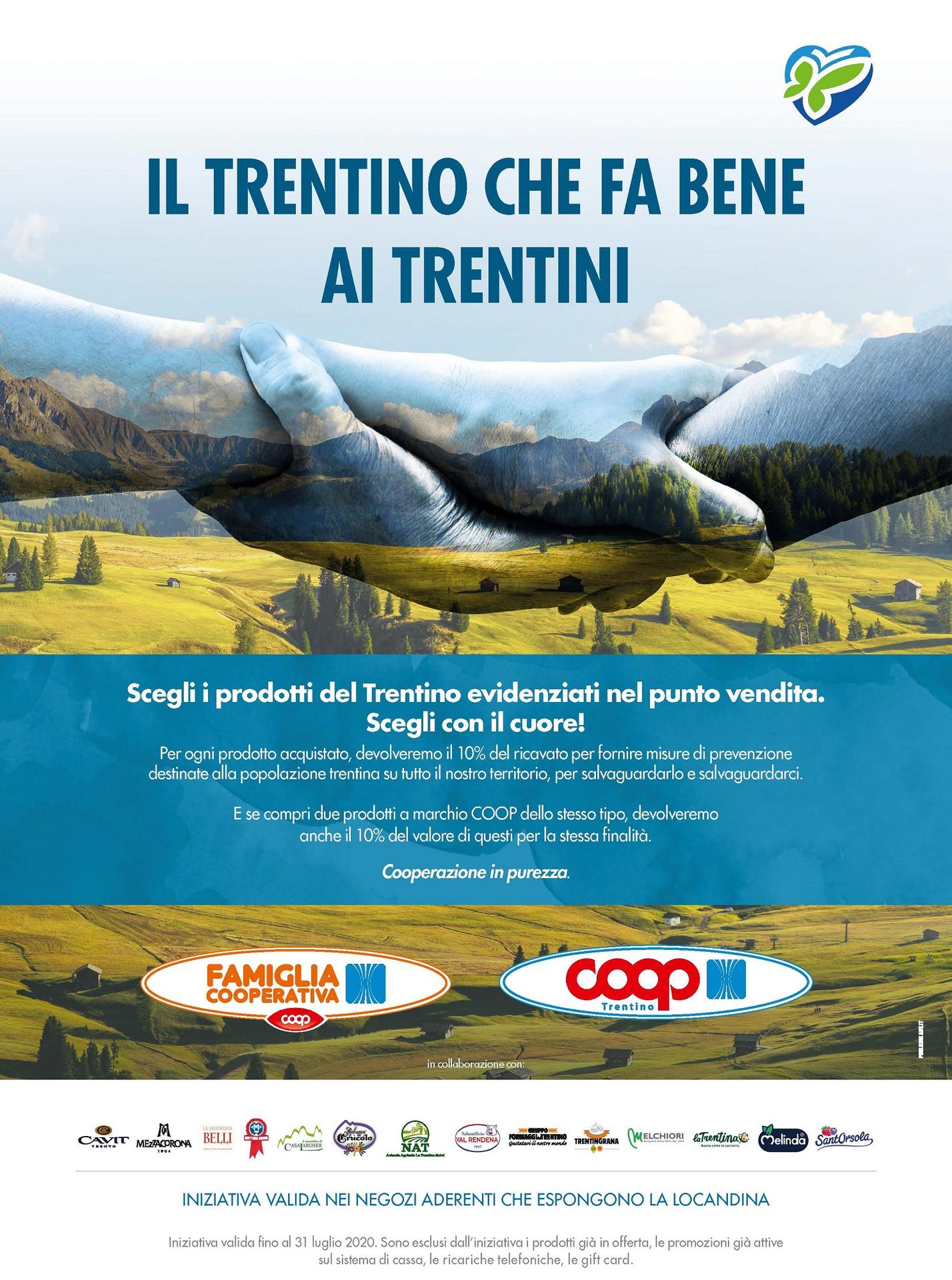 L’iniziativa è promossa da Sait e dalle Famiglie Cooperative trentine. Ha preso il via a metà giugno e si concluderà il 31 luglio. Primo bilancio molto soddisfacente.