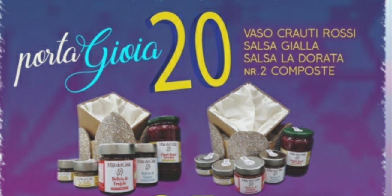 La Cooperativa Gruppo 78 gestisce due laboratori per i pre-requisiti lavorativi. Nasce da qui la proposta natalizia: dal Mas del Gnac i prodotti biologici agroalimentari, dal Talea la confezione fatta con materiali di recupero. 

    
            
        Gruppo 78_Confezioni di Natale 2020.pdf 994,66 kB
    
           
