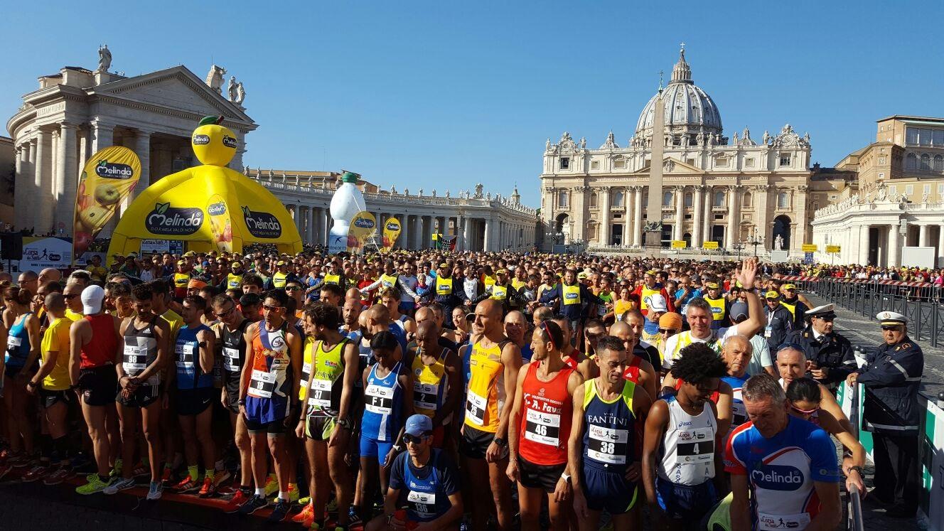 Immancabile la delegazione trentina ai blocchi di partenza.