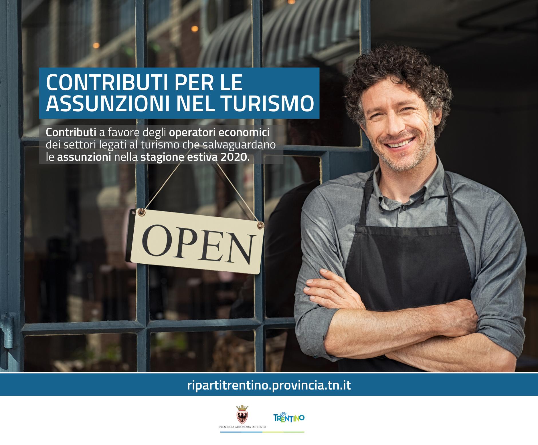 Fondamentale in queste settimane per l'economia del nostro territorio è garantire un buon livello di qualità nelle strutture ricettive, nei pubblici esercizi e nel commercio al dettaglio. La qualità passa innanzitutto attraverso il personale e proprio per questo la Giunta ha ritenuto necessario aiutare le aziende nel sostenere i costi delle assunzioni a fronte di un contesto di grande incertezza.