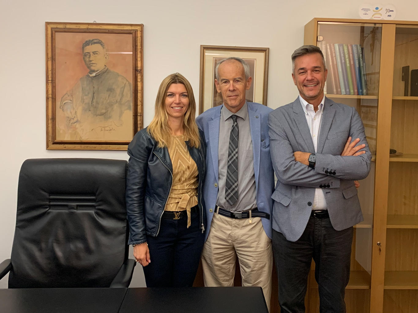 Scambio di consegne con la presidente del Collegio sindacale Patrizia Gentil ed incontro con il direttore generale Alessandro Ceschi e i dipendenti. Prima riunione del Consiglio di Amministrazione il 26 agosto.